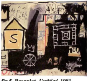 fig 5. Basquiat, Untitled, 1981 
