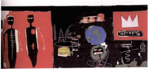 fig 13. Basquiat, Nu-Nile, 1985 