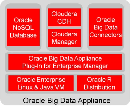 Figure 3 High-level overview of software on Big Data Appliance 