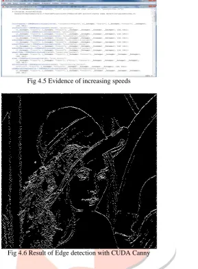 Fig 4.5 Evidence of increasing speeds 