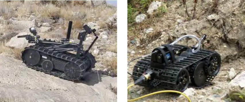 Figure 1.1: Search and Rescue Robot [1][12] 
