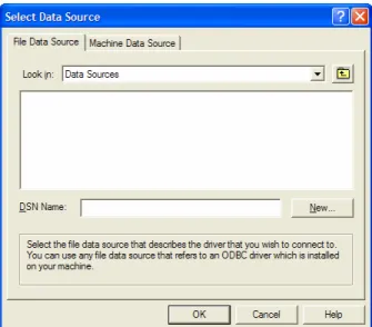 Fig. 2 The Select Data Source dialog box. 