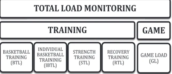 Figure 1. Total load monitoring system in basketball.