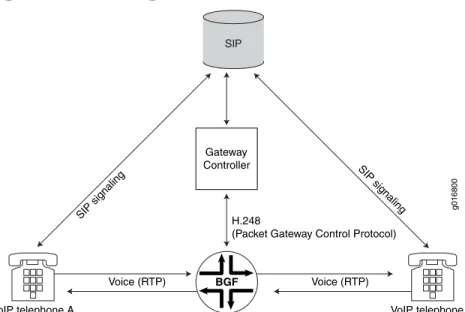 Figure 12: Establishing a VoiP Call