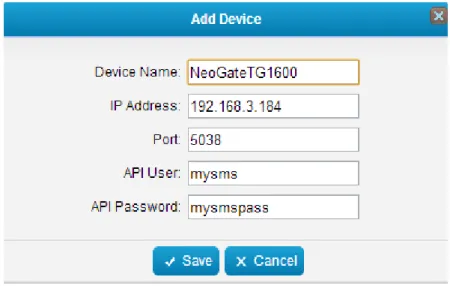 Figure 3-5 Add Device 