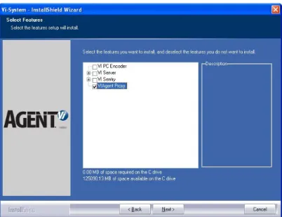 Figure 1-7: Vi-Agent Proxy Configuration Wizard 