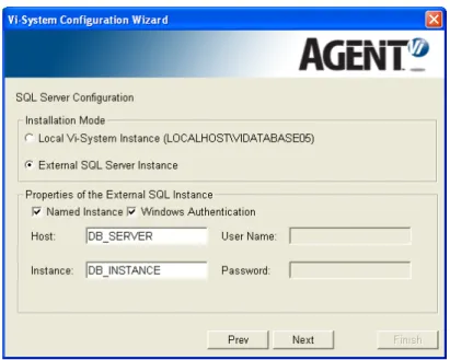 Figure 1-9: SQL Server Configuration 
