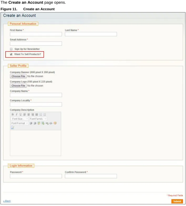 Figure 11.  Create an Account 