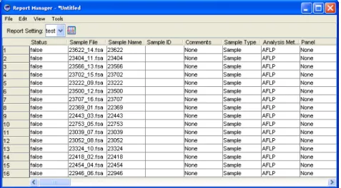 Figure 1-7  Report Manager