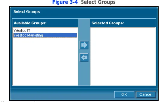 Figure 3-4  Select Groups