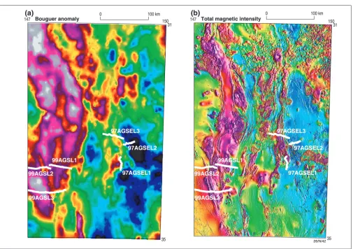 Fig. 3. Iterative method used in the study. Typically two to three cyclesper seismic section were required to develop a consistent solution.