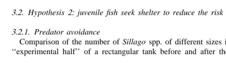Table 4Results of ANOVAs of individual species caught in 1
