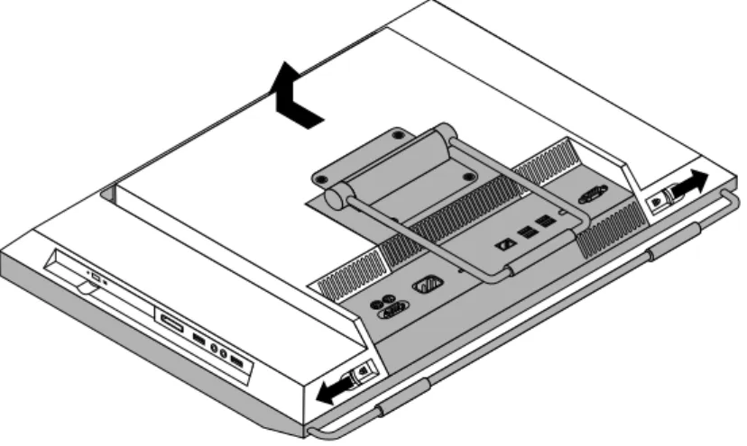Figure 5. Removing the computer cover
