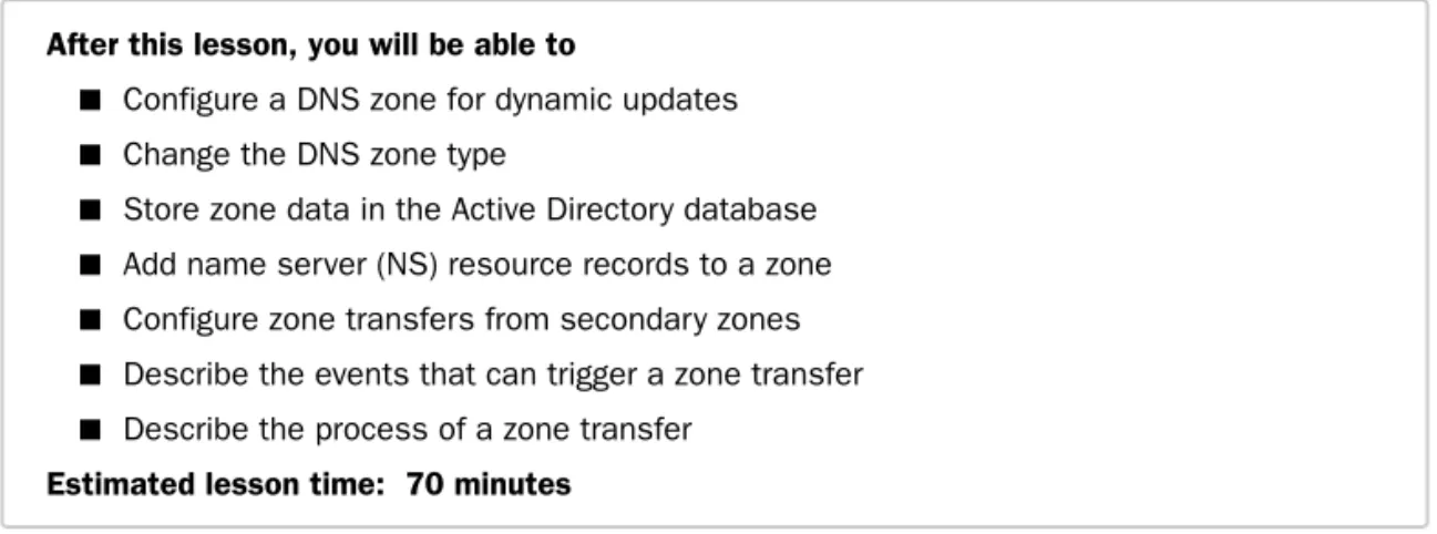 Figure 5-14 Opening the properties dialog box for a zone