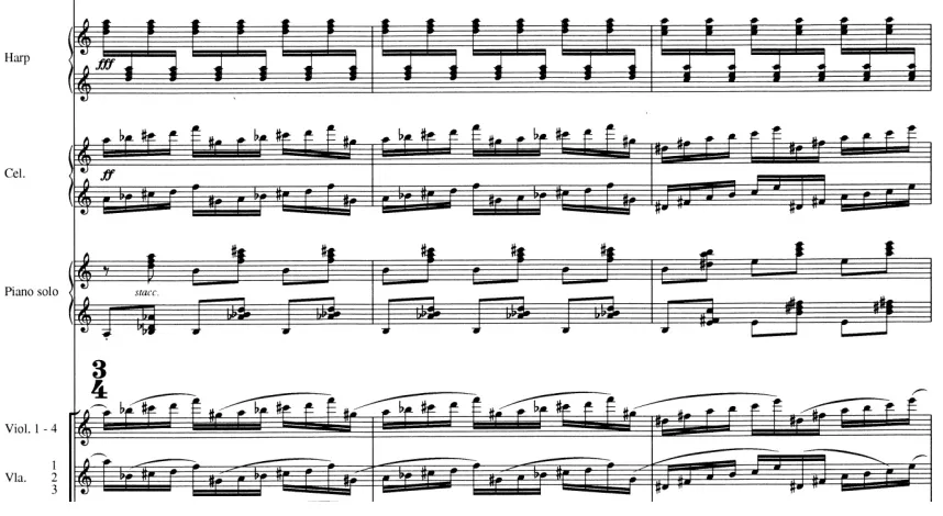 Figure 2.8. Dies irae, mm. 193-19547 