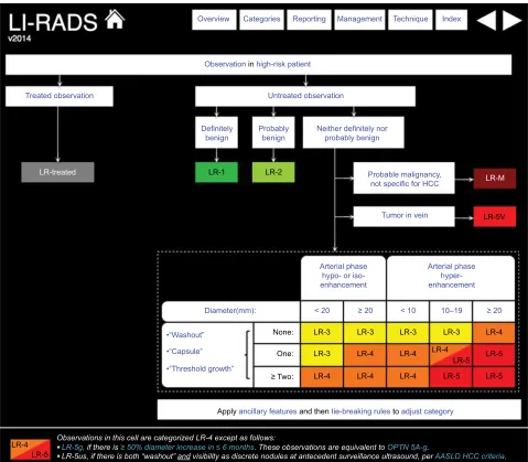 Table 2 LI-RADS classification