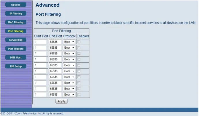Figure 17 shows an example of the menu and Table 12 describes the items you can select