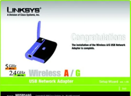 Figure 4-10: Setup Wizard’s Congratulations Screen