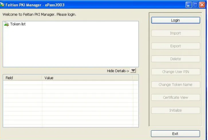 Figure 10 USB Key Not Inserted 