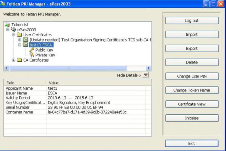 Figure 14 Logged In 