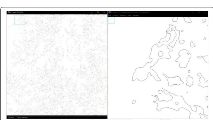 Fig. 9 Image after applying mode filtering with different window sizes