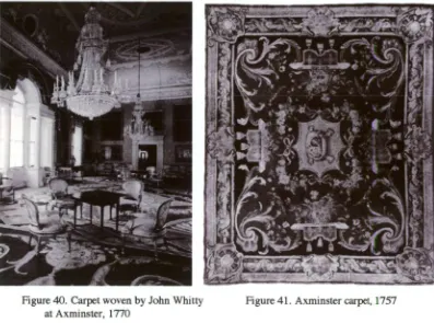 Figure 40. Carpet woven by John Whitty at Axminster, 1770 