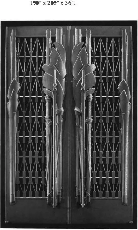 Figure 16. Albert Paley, Rotunda Gates, 1997. 
