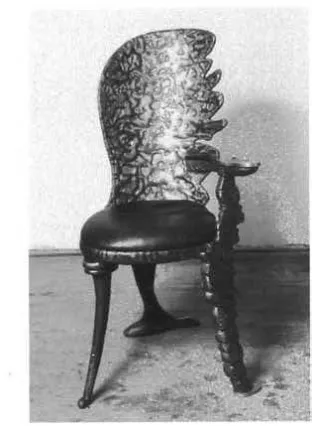 Figure 22. Jaroslav Susta, Muzatka Chair, 1992. Catalogue Object Contra Design Atika, p