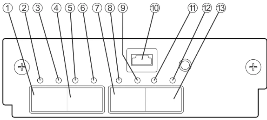 Figure 16. E5500 Right-Rear Subplate with a 16-Gb FC or a 10-Gb iSCSI Host Interface Card