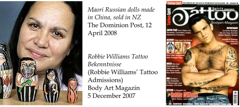 Figure 4: Examples of media reports to stimulate reading and reflection 