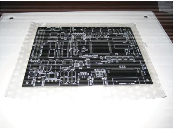 Figure 3.13: Initial design of this project - Bottom layer [4 layer board]