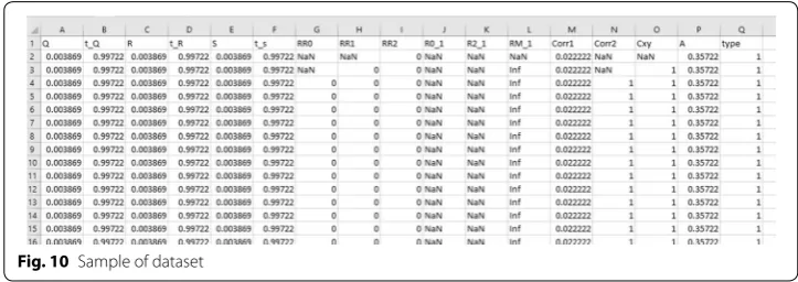 Fig. 10 Sample of dataset