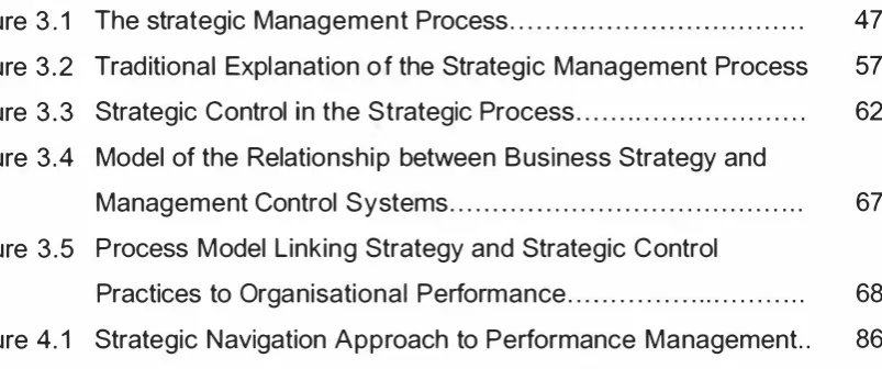 Figure 3 . 1  The strategic Management Process . . . . . . . . . . . . . . . . . . . 