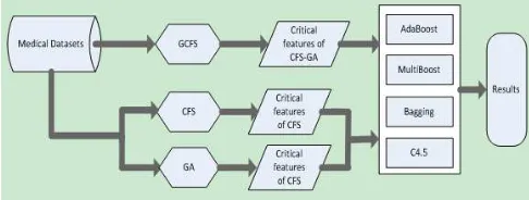 Figure 1. Framework of data processing and classification 