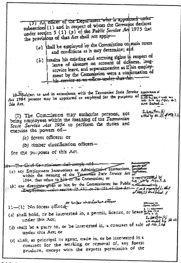 Figure 2.1.2: An example of a "pasted up" page of consolidated legislation (Source: Office of Parliamentary Counsel) 
