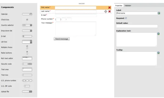 Figure 7.2: The resulting functionality of project A