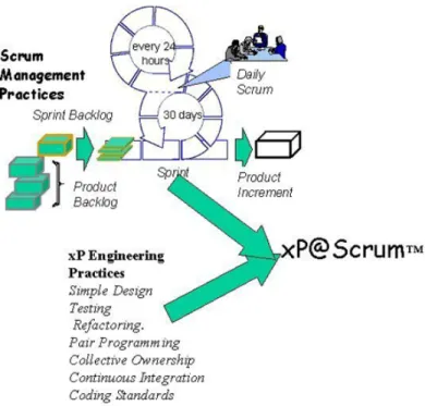 Figure 1 Scrum and extreme programming. 