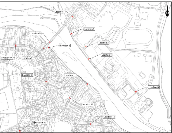 Figure 7.6:  Traffic Count Locations 
