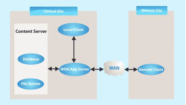 Figure 1: A Typical Documentum Implementation