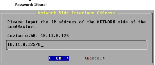 Figure 3-1: Enter IP address 