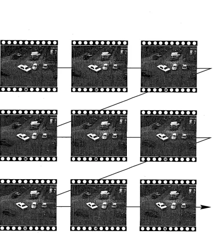 Figure 1.2: A sequence of images from the "Hamburg Taxi" sequence. 