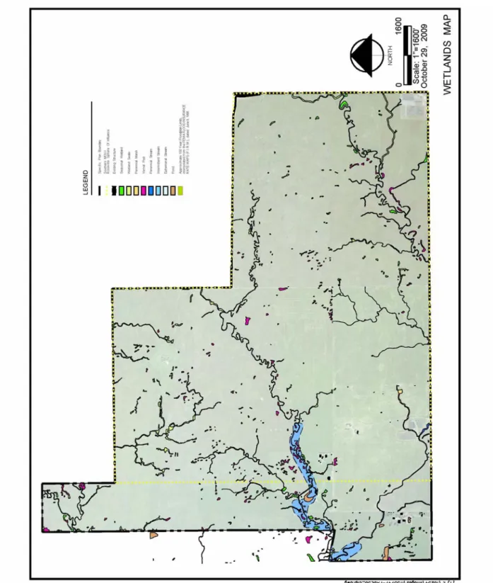 FIGURE 4.8‐2   WETLANDS MAP 