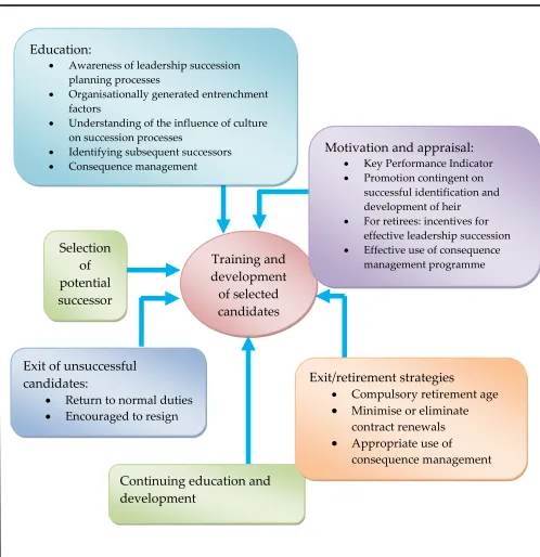 Figure 6.1: Theoretical framework for leadership succession  