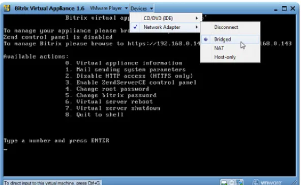 Fig. 1.4 Network adapter modes 