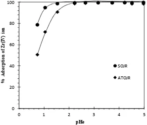 Figure 4. SEM image of ATOJR.Zr(IV). 