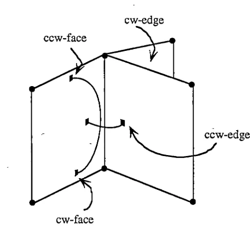 Figure 2.7 - the face-edge template 
