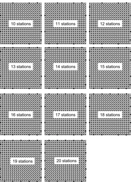Fig. 1. Water elevation ﬁeld representing the initial condition ζ(t0).