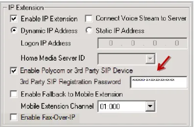 Figure 16: The Secondary Proxy options 