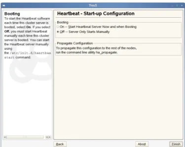 Figure 2.4 Startup Configuration