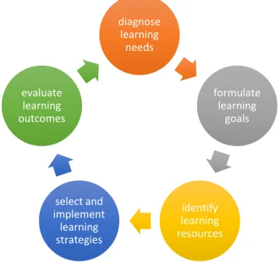 Figure 1. Model of the learner-driven process (Knowles, 1975) 